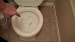 Toilet Water Shoots upwards When Flushed like a volcano