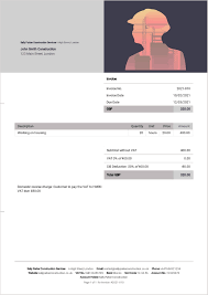 Use our free and fully customizable invoice templates to invoice your clients now. Invoice Templates For Construction Services Sumup Invoices