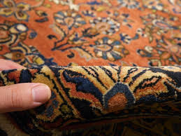 antique wool kashan rug