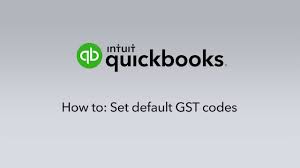 How To Set Default Gst Codes For Your Chart Of Accounts