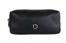 decadent macy big makeup purse black