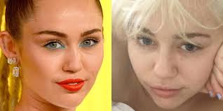 10 instances of stars without makeup