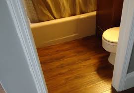 cons of laminate flooring in bathrooms