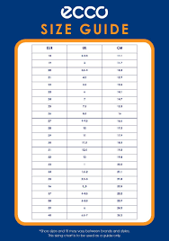 11 Best Of Ecco Shoe Size Chart Image Percorsi Emotivi Com