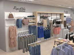 Уникальный дизайн магазина женской одежды Republica woman | Локос
