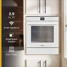 Whirlpool Wos52es4mw 2 9 Cu Ft 24 Inch Convection Wall Oven White