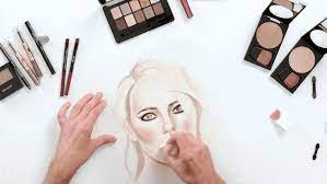 drawing with makeup
