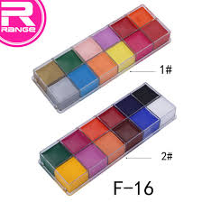 China Face Paint And Paint Palette