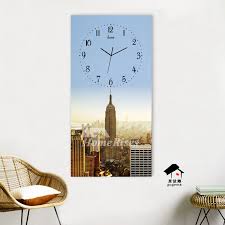 Rectangle Wall Clock Long Personalized