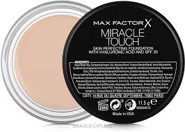 max factor miracle touch skin
