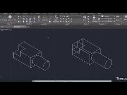 isometric drawing in autocad complete
