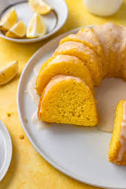 quick lemon pudding bundt cake