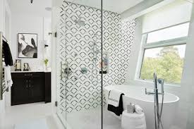 black and white bathroom tile ideas