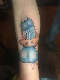 Coochie monster tattoo