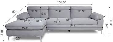 l shaped sectional sofa modern velvet