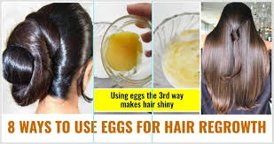 8 ways to use eggs for hair regrowth