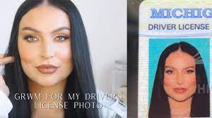 license picture makeup 2022 grwm