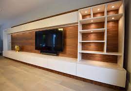 Contemporary Wall To Wall Tv And Media