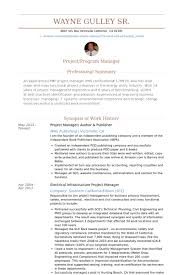 E Publishing Resume Format Format Publishing Resume Resume