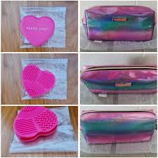 mary kay makeup pouches heart shaped