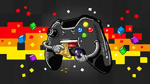 computer game gamer gaming poster