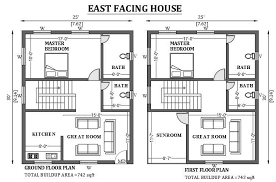 25 X30 East Facing House Design As Per