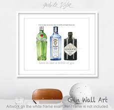 Cocktail Art Alcohol Print Bar Wall Art