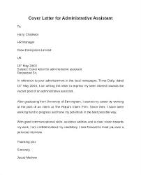 Cold Call Cover Letter Administrative Assistant Best Administrative