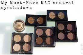 my must have mac neutral eyeshadows