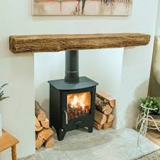 newman fireplaces oak effect resin