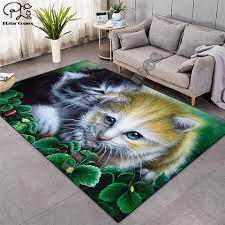 dog cat carpet nordic rug soft flannel