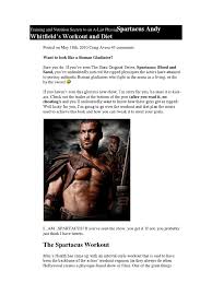 Sculpt a lean body and get in the best shape of your life. Spartacus Workout Physical Exercise Aerobic Exercise