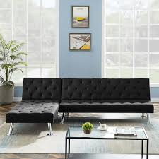 aukfa modern reversible sleeper sofa