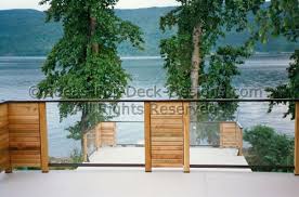 deck railing designs and ideas glass