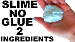 Dip your fingers in a little of the contact solution (this will help it not stick to your hands as much) and knead the slime until it fully forms. How To Make Slime Without Glue 2 Ingredients 3 Ways Without Eye Contact Solution Borax Detergent Youtube