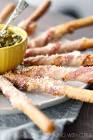 bacon wrapped parmesan breadsticks