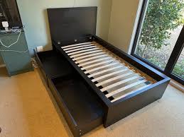 Ikea Malm Single Bed With Storage Like