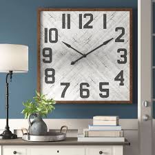 Bradshaw Wood Wall Clock Wall Clock