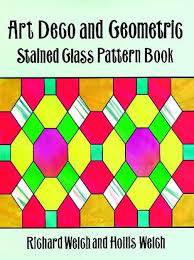 Geometric Stained Glass Pattern Book