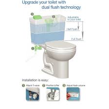 Ada retrofit 1.28 gpf flushometer toilet. Make Your Toilet A Water Save And Use Brondell Dual Flush Toilet Retrofit Kit Green Design Blog