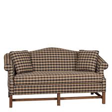 74 inch clic camelback sofa