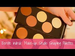 make up studio shaping palettes you