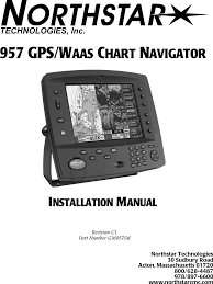 North Star Gps Wass Chart Nagivator Gm9571m Users Manual 957
