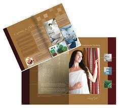 Brochure Templates For Curtain And Drapes