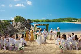 Nothing says destination wedding more than a poolside or beachfront event and vip cabanas. Wedding Packages