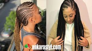 It can be hair bands, tree braids, twist braids, black buns, blocky braids, cornrows, microbraids it's one of the most popular hair braid styles! 22 Perfect African Hair Braiding Styles 2020 For Black Girl