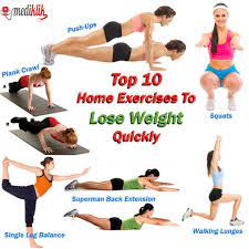 exercises to lose weight quickly