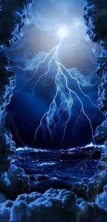 thunder lightning storms nature storm