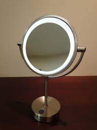 ikea makeup mirror with light