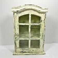 Shabby Chic Hanging Wall Cabinet With